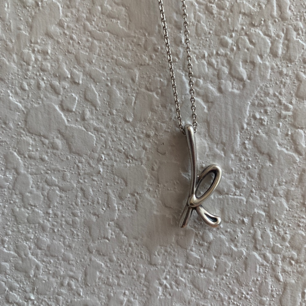 Tiffany k pendant necklace